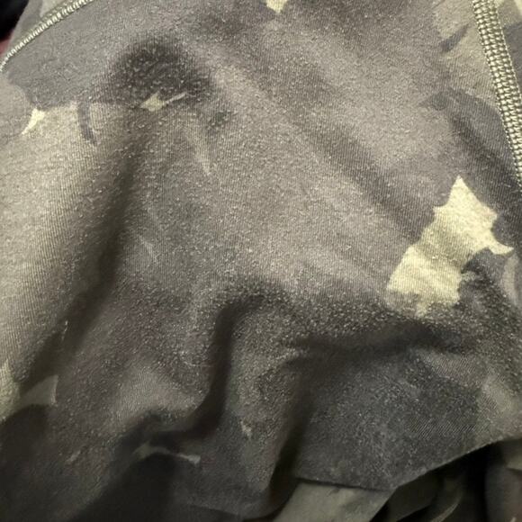 Lululemon Wunder Under Cropped Leggings Stretch Fatigue Green Camo Women 6 - Picture 7 of 9